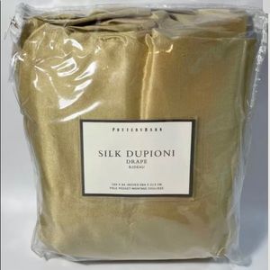 Pottery Barn Dupioni Silk Drape Panel